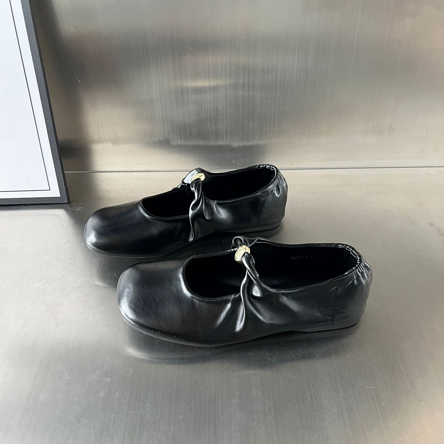 Damen Ballerinas Elegante Komfort Schuhe Mit Riemen