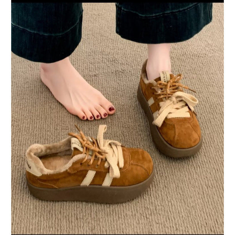 Damen Sneaker Bequem Weich Innenfutter Modisch