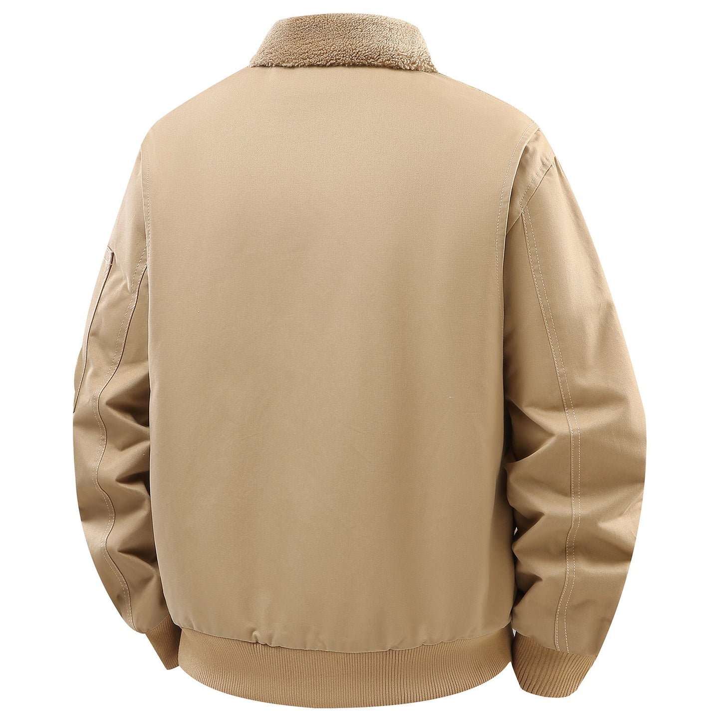 Herren Steppjacke Warm Isoliert Vieltaschig