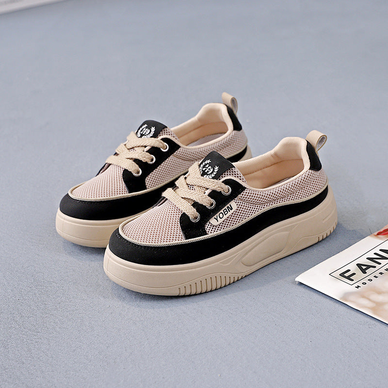 Damen Sneaker Bequem Luftig Mesh Trendy