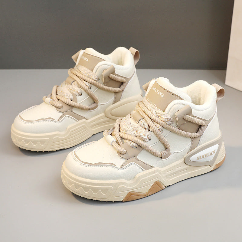 Damen Sneaker High-Top bequem mit Dämpfung