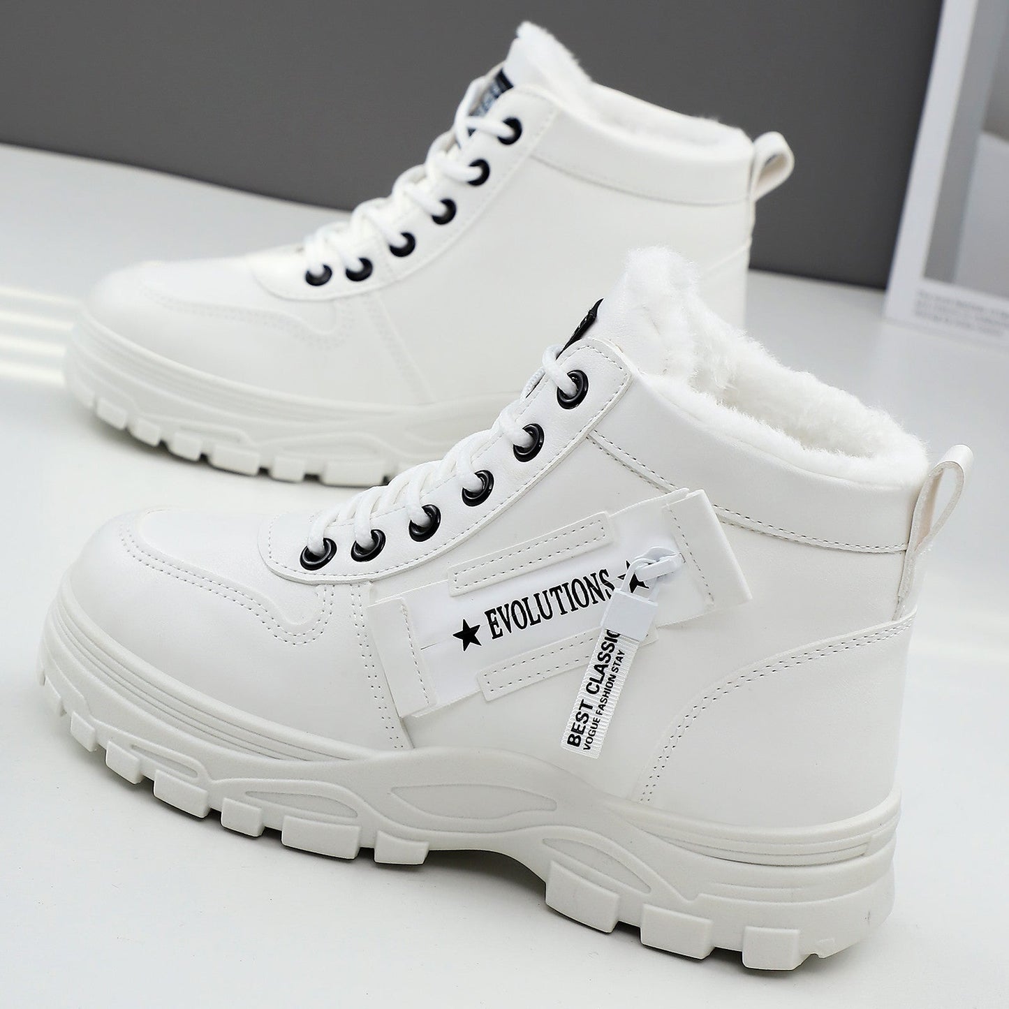 Winterstiefel Damen Warm Rutschfest Mit Weichem Innenfutter