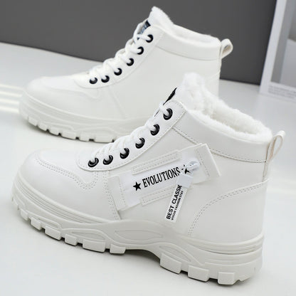 Winterstiefel Damen Warm Rutschfest Mit Weichem Innenfutter