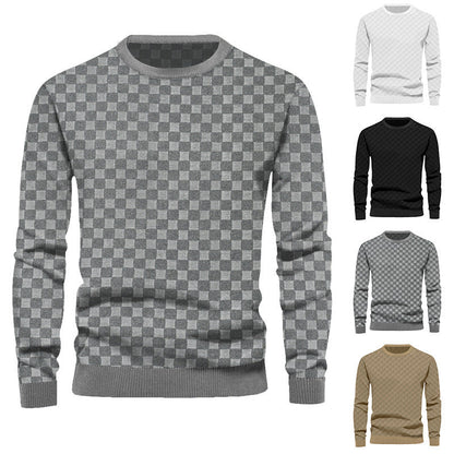 Herren Pullover Strukturiert Modern Trendig - BerlinGlamour