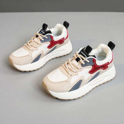 Damen Sport Sneaker atmungsaktiv Laufsohle Weich