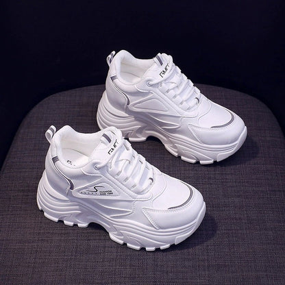 Damen Sneaker Chunky Bequem Laufsohle Ergonomisch