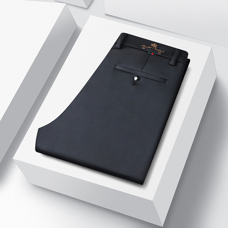 Herren Anzughose Slim Fit Hochwertig Komfortabel