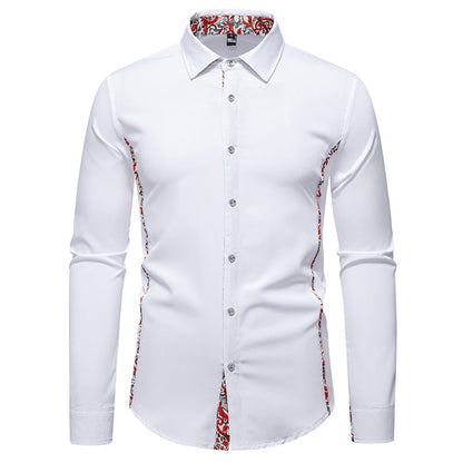 Herren Hemd Langarm Modern Floral_Style Berlin