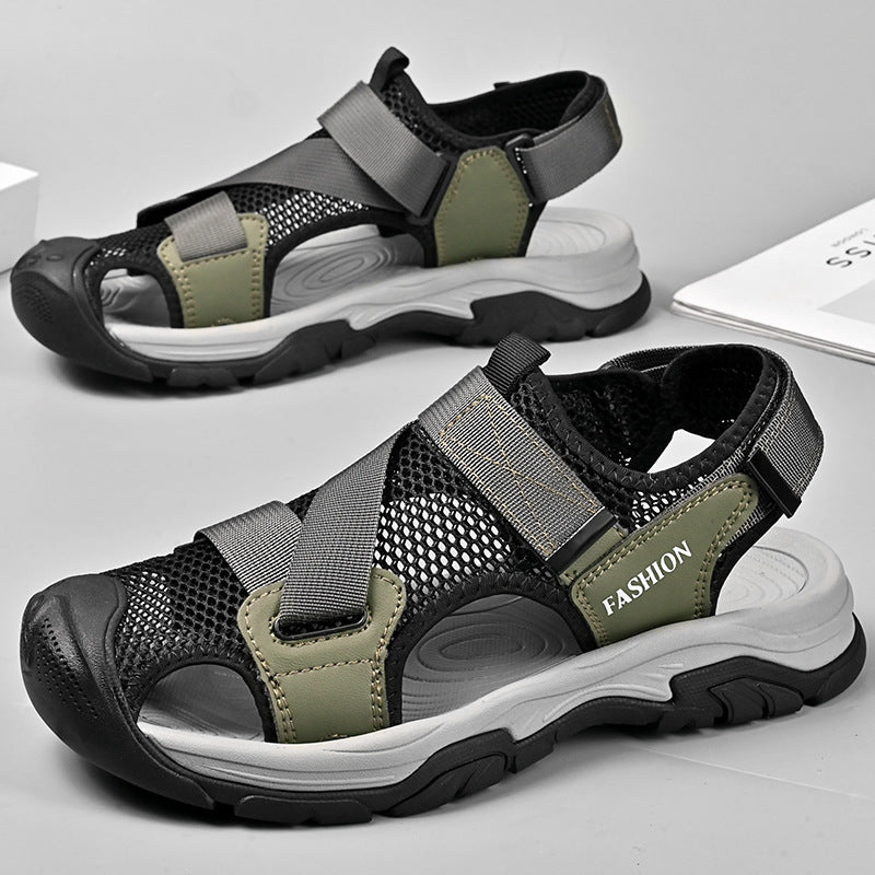 Damen Sport-Sandalen Atmungsaktiv Rutschfest Verstellbar