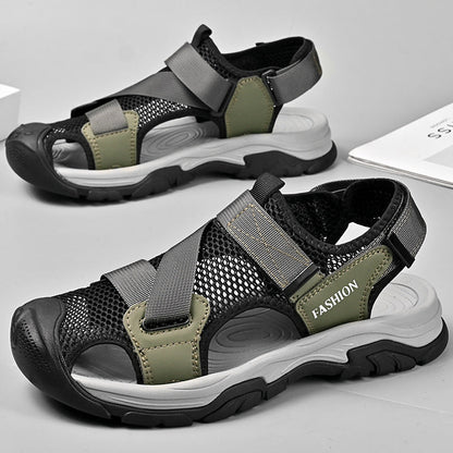 Damen Sport-Sandalen Atmungsaktiv Rutschfest Verstellbar