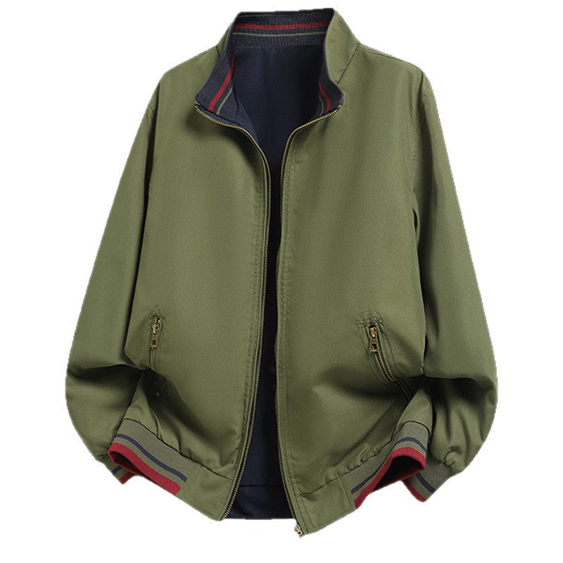 Herren Blouson Jacke Sportlich Wasserdicht