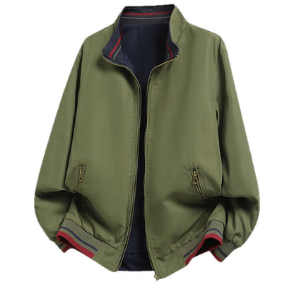 Herren Blouson Jacke Sportlich Wasserdicht