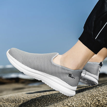 Damen Slip-On Schuhe Atmungsaktiv Rutschfest Freizeit - BerlinGlamour