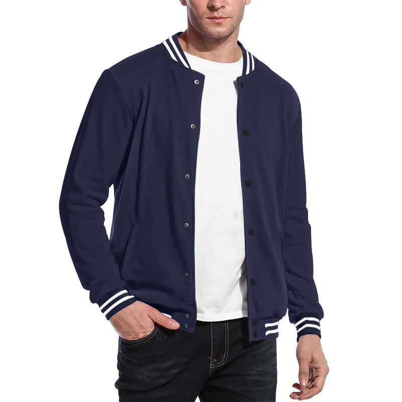 Herren Collegejacke Sportlich Warm Berlin