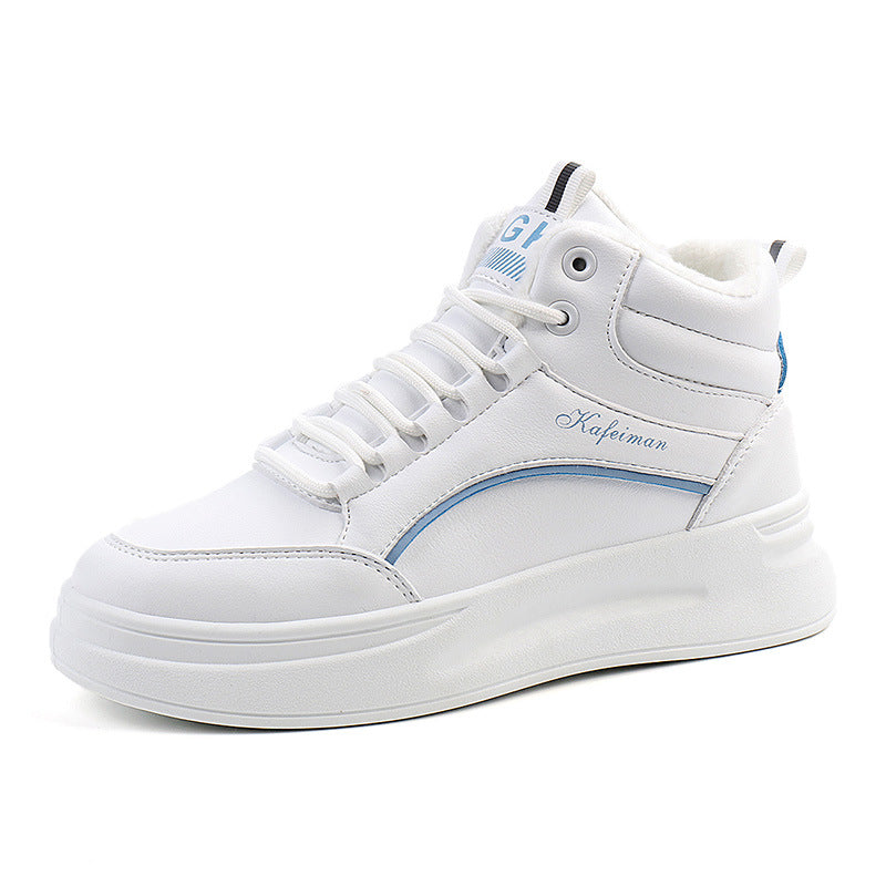 Damen Sneaker High-Top Warm Gefüttert Winter