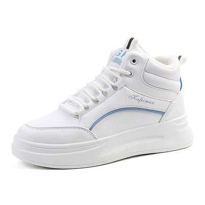 Damen Sneaker High-Top Warm Gefüttert Winter