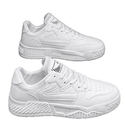 Damen Sneaker Sportlich Grau Weiß