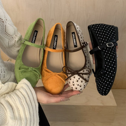 Damen Ballerinas Blumenmuster Sommer Mode Schuhe - BerlinGlamour