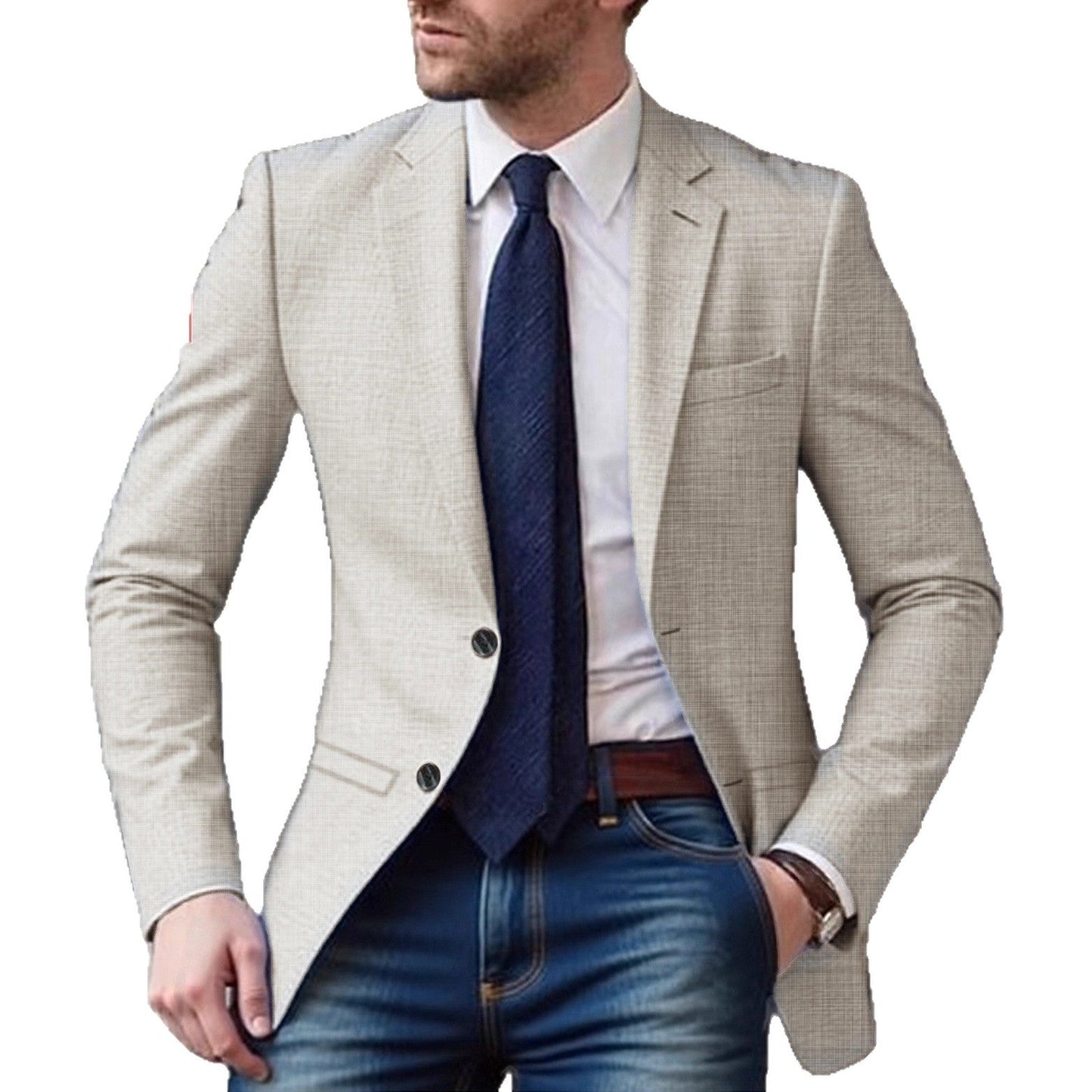Herren Business Blazer Maßanfertigung Feine Qualität Elegantes Design