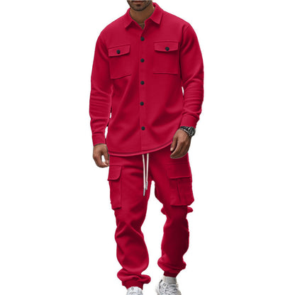 Herren Freizeit Set mit Taschen Modern Sportlich