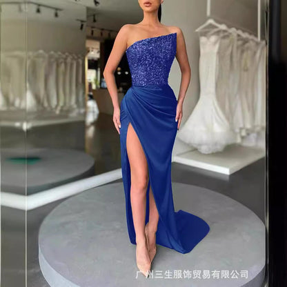 Elegantes Abendkleid Mittellang Damenkleid Party