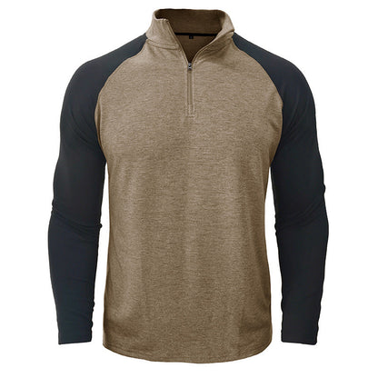 Herren Stehkragenpullover Sportlich Modern
