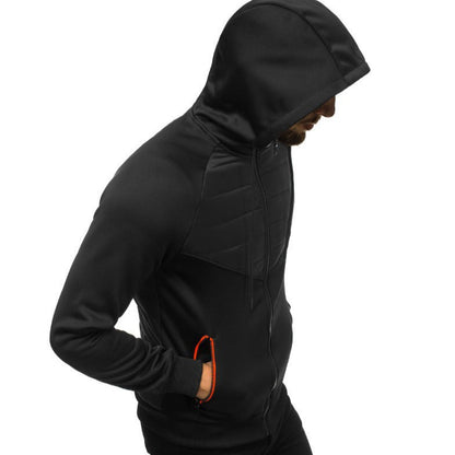 Herren Sport Hoodie Premium mit Atmungsaktiver Technologie