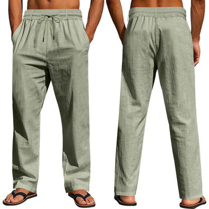 Herren Freizeithose Elastisch Bequem mit Seitentaschen