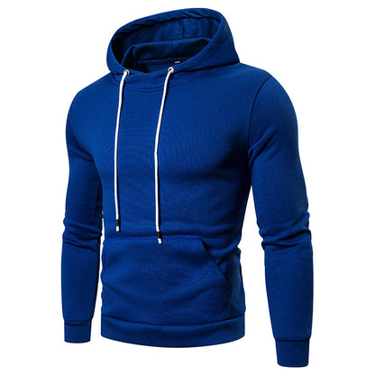 Herren Kapuzenpullover Soft Baumwolle Kängurutasche Modern