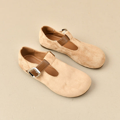 Damen Mokassins Bequem Modisch Riemen Schuhe - BerlinGlamour