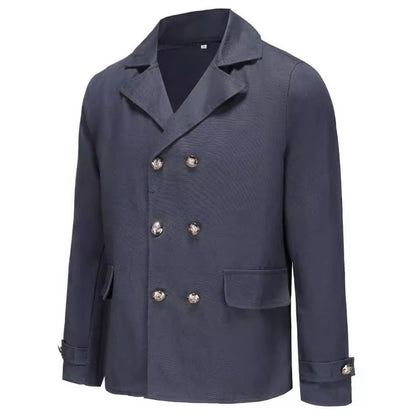 Herren Blazer Modern Doppeltknopf Slim Fit
