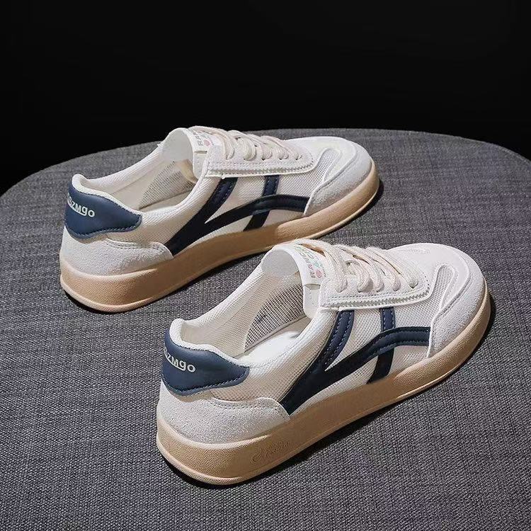 Damen Sneaker Retro Stil atmungsaktiv Mesh - BerlinGlamour