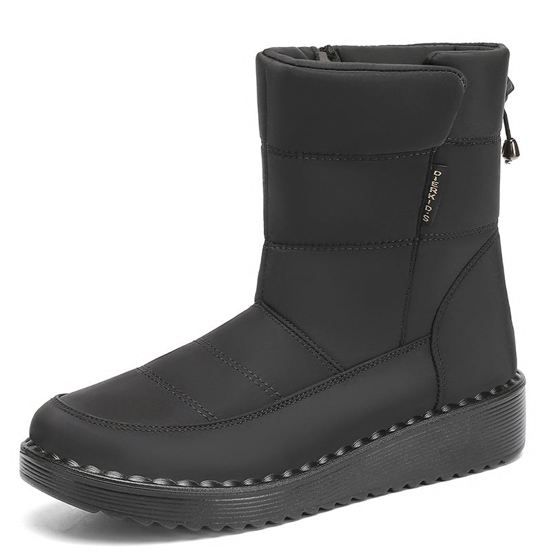 Damen Winterboots Warm Rutschfest Schnee Stiefel