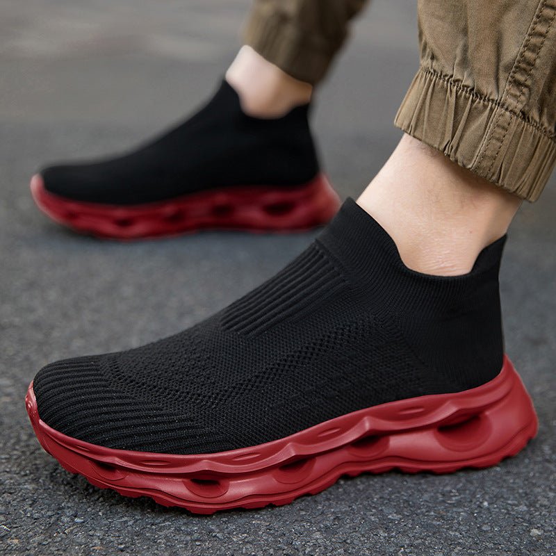 Damen Sneaker Sportlich Elastisch Dämpfend Komfort