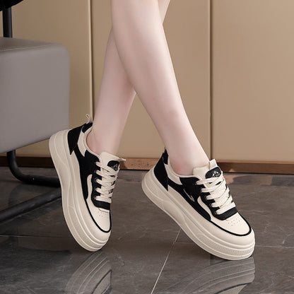 Damen Sneaker Plattform atmungsaktiv Modisch