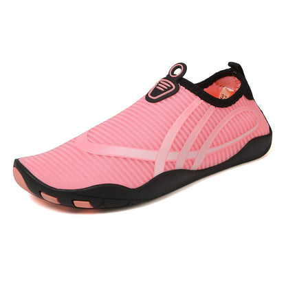 Damen Wasserschuhe Schnürschuhe Rutschfest Elastisch