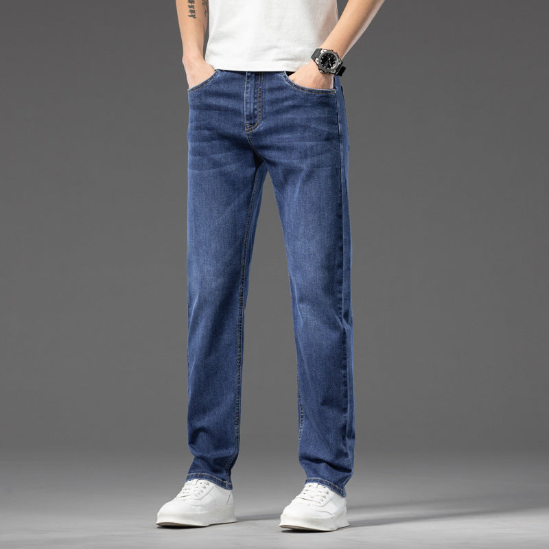 Bequeme Herren Jeans Denim mit tiefen Taschen Lässig