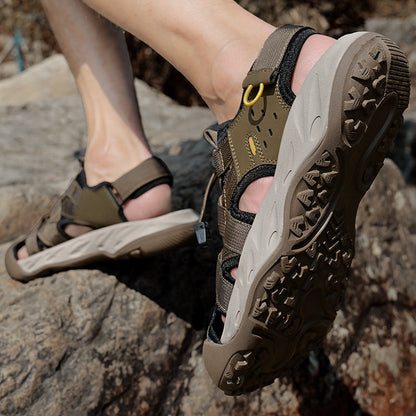 Damen Outdoor-Sandalen Sportlich Rutschfest Mit Fersenhalt