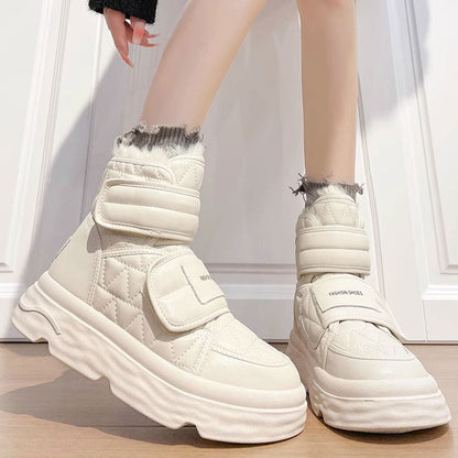 Damen Stiefel Boots Gefüttert Warm Modisch