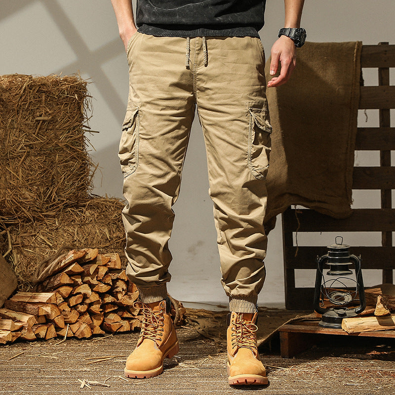 Herren Cargo-Hose Vieltaschen Praktisch Bequem