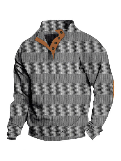 Herren Pullover Sportlich Modern Großstadtstyl