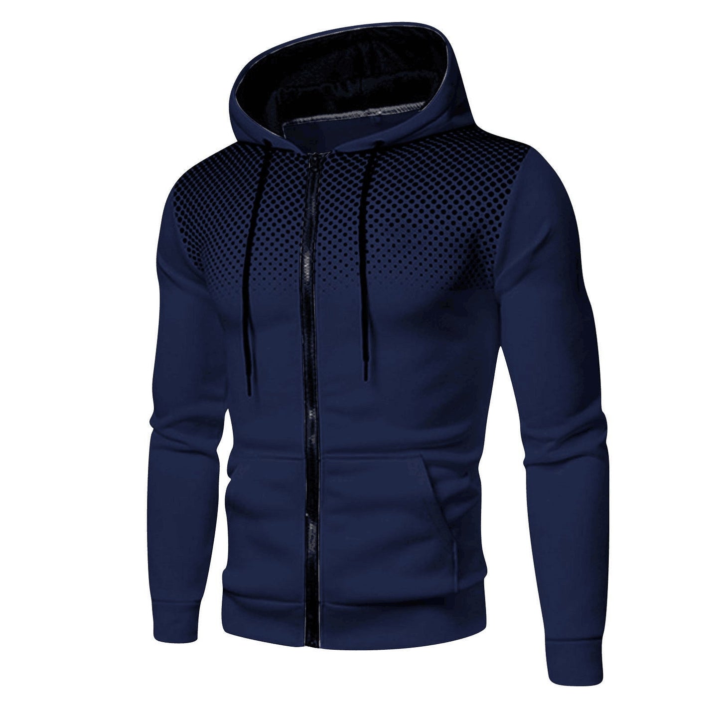 Herren Hoodie Sportlich Atmungsaktiv Netzstruktur - BerlinGlamour