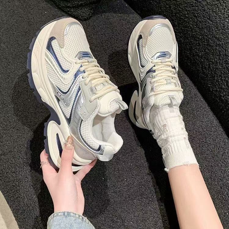 Damen Sneaker Chunky atmungsaktiv mit Weichsohle