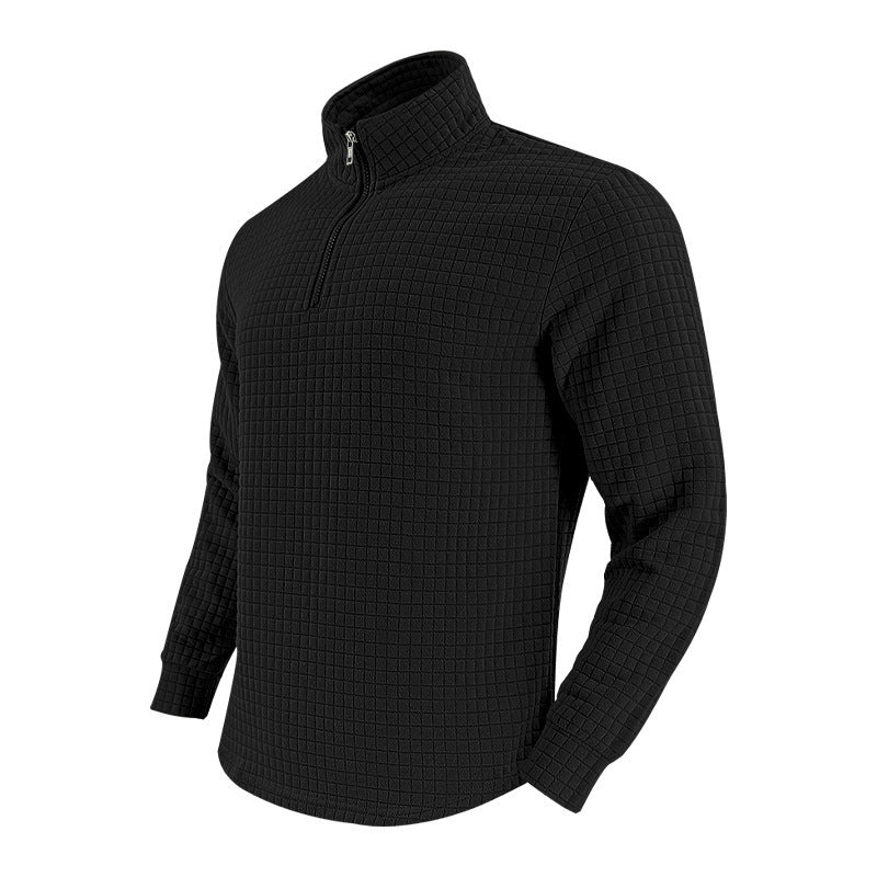 Herren Steppjacke Pullover Mit Reißverschluss