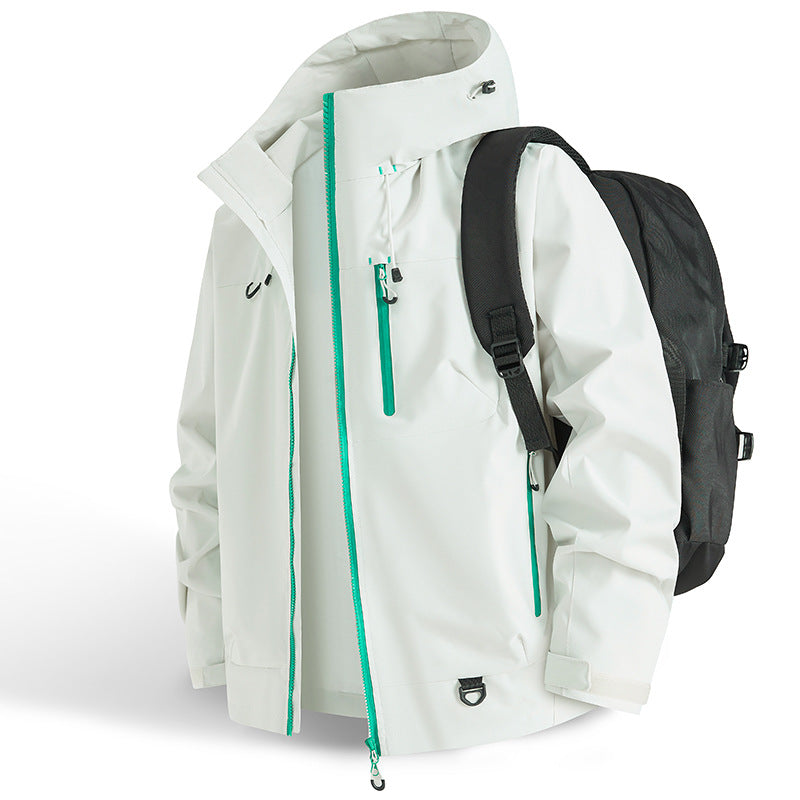 Herren Outdoorjacke Funktionell Wasserfest Modern