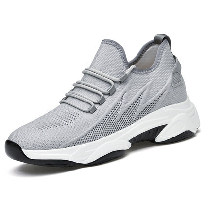Damen Sneaker Elastisch Schnüren bequem Sportlich - BerlinGlamour