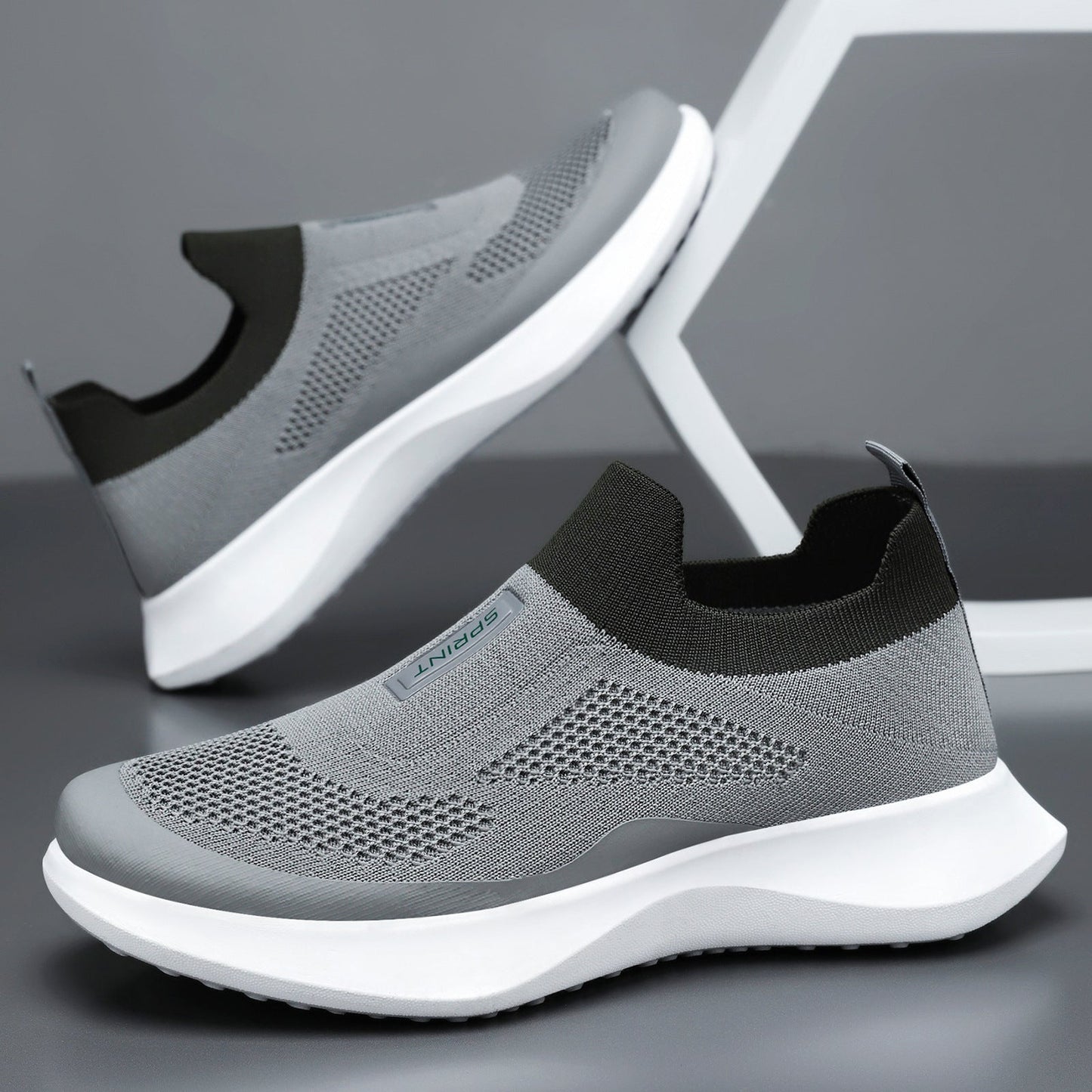 Damen Sneaker Leicht Mesh Bequem Freizeit