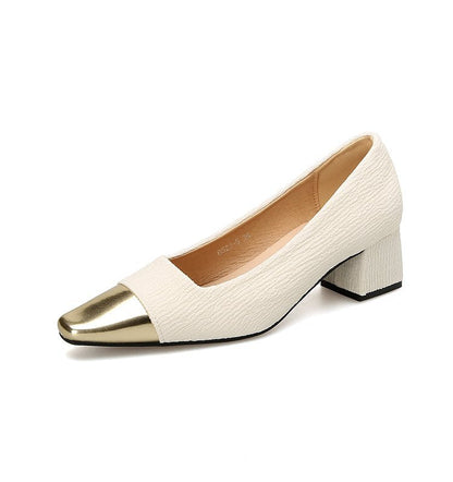 Damen Pumps Slingback Metallic Glitzer High Heel Schuhe