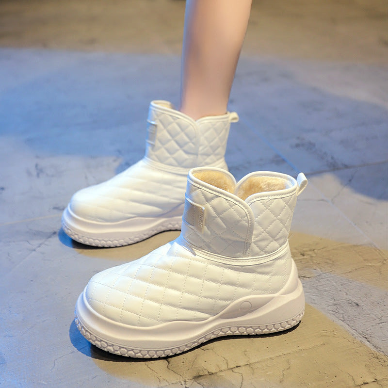 Damen Winterstiefel Warm Gefüttert Schnee Boots - BerlinGlamour