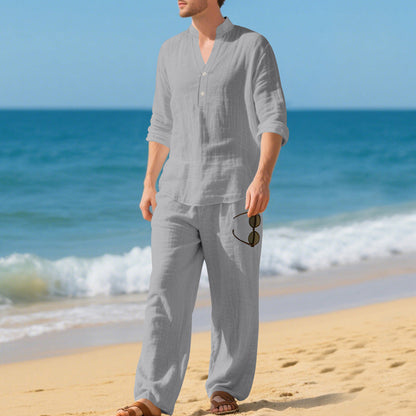 Herren Strandshorts Elastisch Knopfverschluss Bequem Sommer